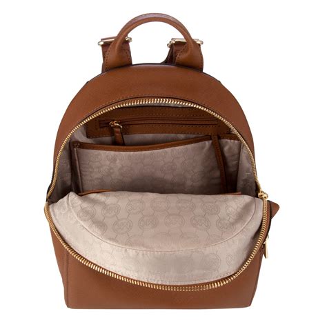 michael kors black and brown bag|michael kors brown leather backpack.